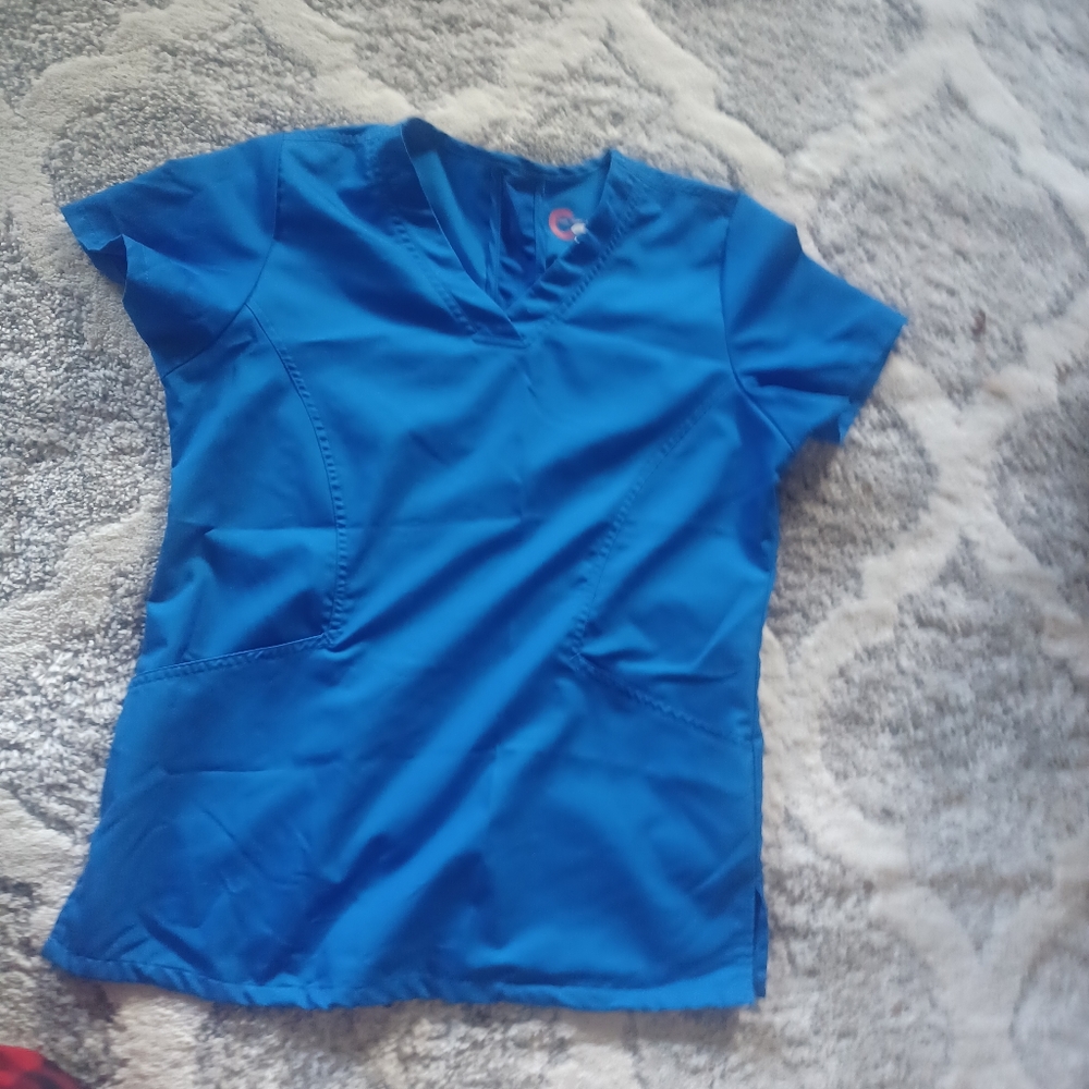 Scrub shirt Royal Blue